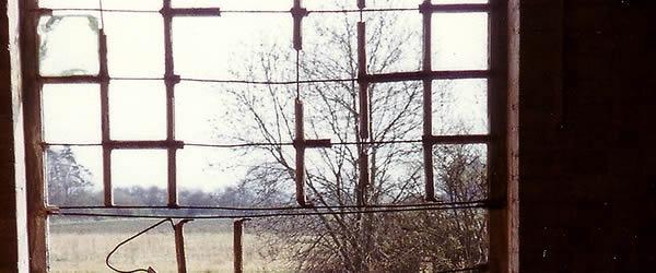 The window on the stiars at MB photo 1986